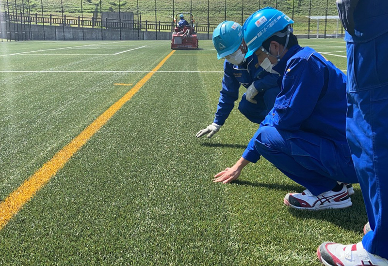 芝立ちが改善されています