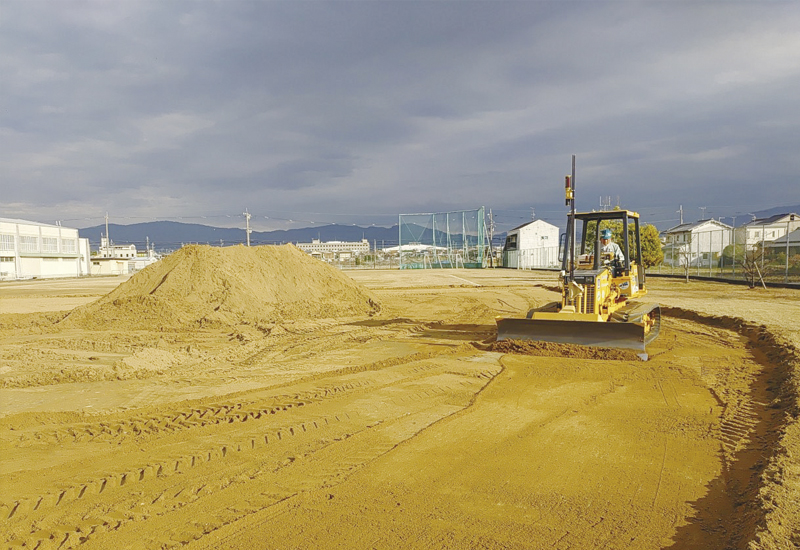 現況土鋤き取り