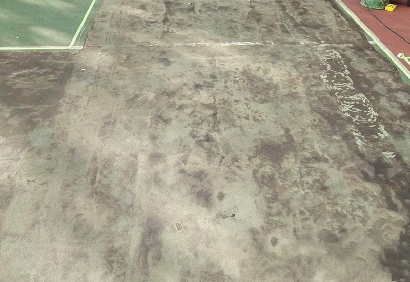 下地の研磨状況