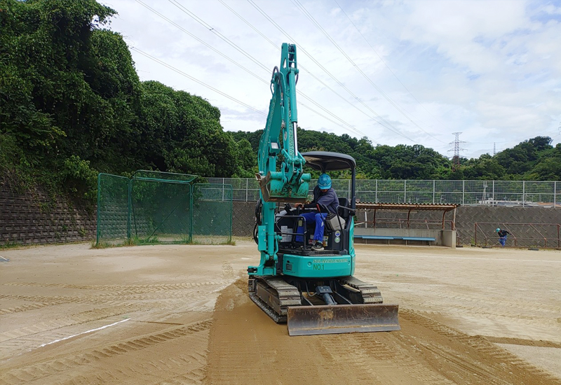不陸箇所の整正状況