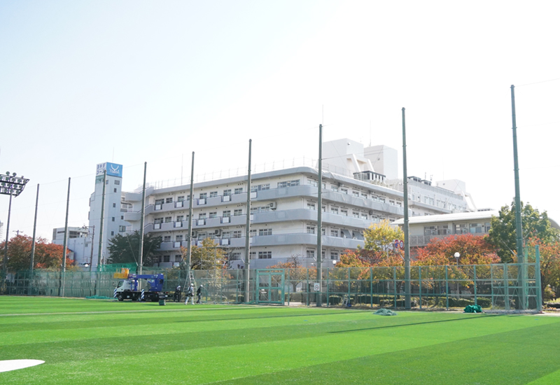 既存ネット撤去完了